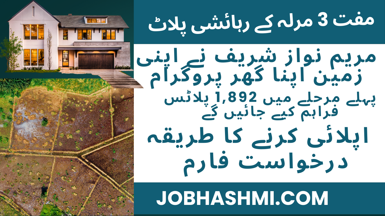 CM Punjab's Apni Zameen Apna Ghar Program 2025